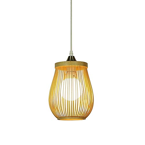 Lámpara colgante decorativa ajustable para iluminar espacios con estilo natural
