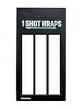 Arrow Wraps for Carbon Shafts - Glossy, Bright Colors- Pack of 15- Various Lengths and Widths. (1