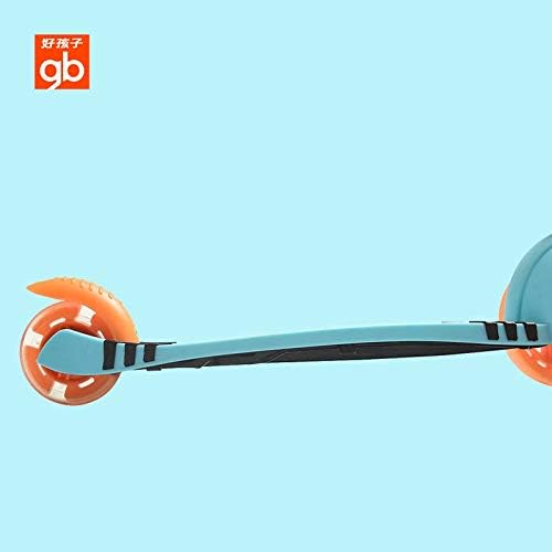 Skateboard Car 2-5 Years Old Children Luge Men and Women Single Foot Widened Flash Wheel Walker Car SC101 - (Color: 1)