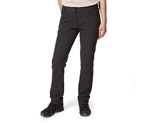 Craghoppers Women's Anti Insect Clara Pants Stretch Trousers Uv Upf 50+ Sun Protection Fabric - Charcoal, 8 Short #TOP1