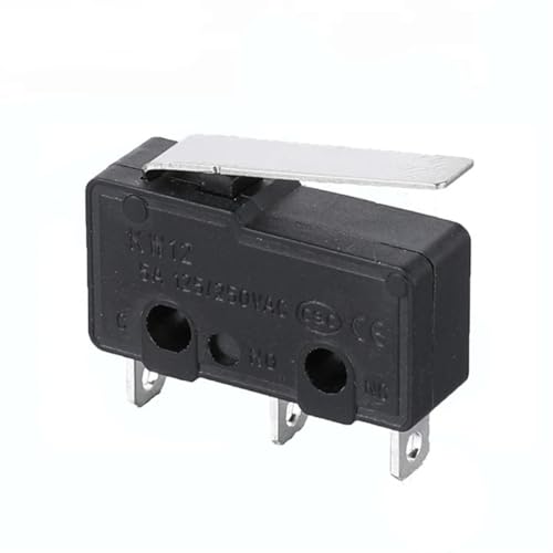 Microinterruptor KW12-1 homologado tipo mini interruptor de palanca para electrónica, 20 piezas 3