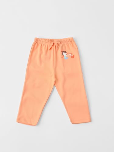 Nautinati Infant Printed Pure Cotton Leggings |Packs | Age 0-2Years Orange - Image 3 thumbnail