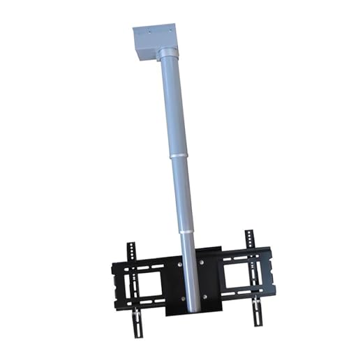 Soporte motorizado para TV, soporte eléctrico de techo para TV, control remoto, inclinación de 90° ajustable, funciona para televisores LED LCD de pantalla plana de 26 a 70 pulgadas