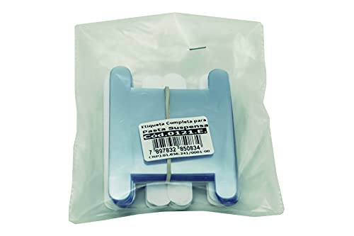 Visor Para Pasta Suspensa, Dello 0121.E0020, Multicor, Pacote com 1 Unidade