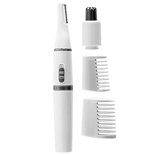 Nose Hair Trimmer,for Men and Women 2 In 1 Painless Eyebrow Facial, Ear