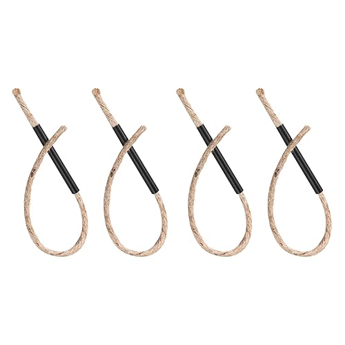 Yardwe 12 Juegos Fusible Exterior mechero Fire Alzas campismo cordón de jardín a Partir de artilugio Aire Cuerda de Mecha de Supervivencia cordón de de Mecha aleación de Aluminio