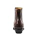 DAGY Cowboy Boots Pointed Toe Stitched Western Boots High-Heeled Men's Middle Barrel Boots Western Cowboy Boots (Color : Brown, Size : 9)