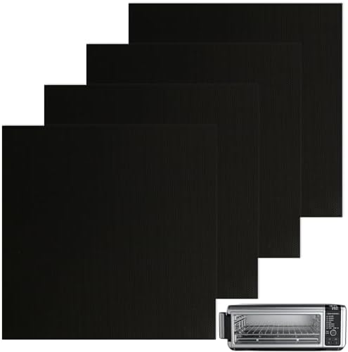 WMKGG 4 PCS 12x12 inch Air Fryer Liners for Ninja Air Fryer, Non-Stick Reusable, Airfryer Accessories Compatible with Ninja Foodi Toaster Oven SP101/SP201/SP301/SP351 Bottom