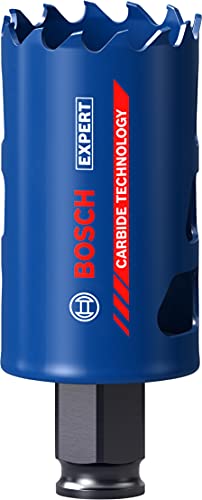 Bosch Professional 1x Sierra de corona Expert Tough Material (para Madera con metal, Ø 40 mm,...