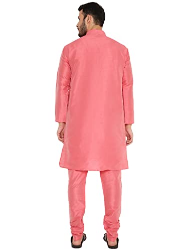 Image of Maharaja Banarasi Dupion Silk Kurta Pjama Set for Men