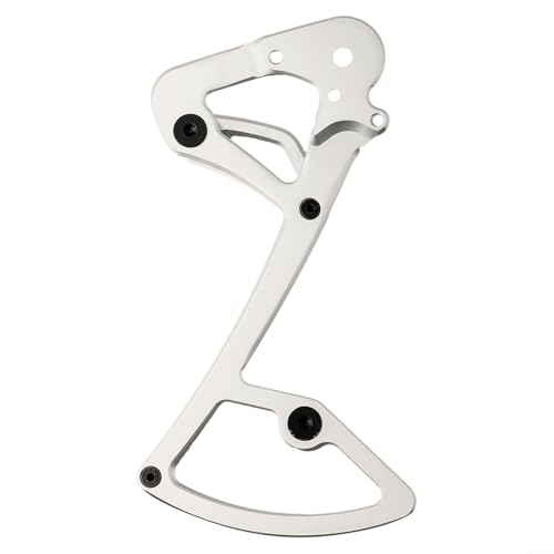 Plaque intérieure dérailleur Garbaruk Eagle alu CNC noir pour vélo VTT