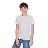 [ヘインズ] キッズ 丸首 2枚組 綿100% リングスパンコットン 2P RS クルーネックTシャツ アンダーウェアキッズ HB1EV201 ホワイト 150