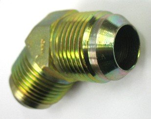 AF 2504-16-16 - 1 Male JIC 37 Degree Flare (1-5/16''-12 Threads) X 1 Male JIC 37 Degree Flare (1-5/16''-12 Threads) Union 45