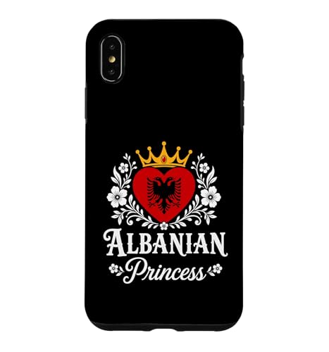 Albanian Princess Albania Flag Proud Albanian Girl �X�}�z�P�[�X iPhone XS Max �p