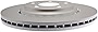 ACDelco Advantage 18A81053AC Coated Front Disc Brake Rotor
