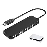 multi port usb c 【Simple à utiliser】 L'expanseur de port usbs pour les ordinateurs portables est facile à utiliser; Aucun pilote ou logiciel n'est requis, et il peut être reconnu et utilisé lorsqu'il est branché.