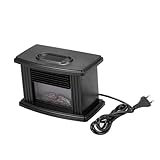 Mini cheminée d'appoint : profitez d'une ambiance chaleureuse avec un feu de cheminée en un clin d'œil grâce à son système de chauffage électrique