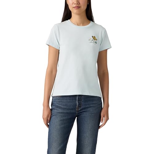 Levi's The Perfect Tee Butterfly On Daisy Count
