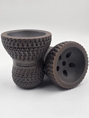 Premium Turkish Dragon - Milk Glazed Ceramic, 6 Hole Airflow Design, Strong Heat Retention & Enhanced Flavour Taste