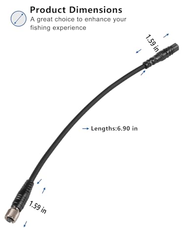 yourour 1852072 MKR-US2-12 Universal Sonar 2 Adapter Cable Compatible with Garmin Striker, Striker Plus, Striker Vivid, echoMAP, echoMAP Chirp, ECHOMAP Plus, ECHOMAP UHD, Echo Series - Thumbnail 7