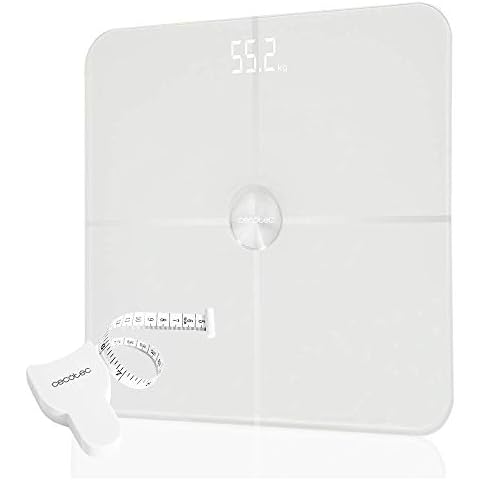 Cecotec Báscula de baño digital inteligente Surface Precision 9600 Smart Healthy Cover