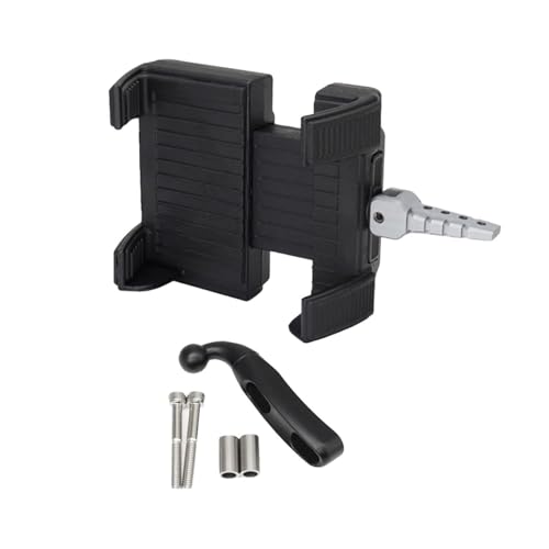 Soporte para teléfono para motocicletas MUXZSIZ con ajuste rápido seguro para dispositivos de 5 pulgadas