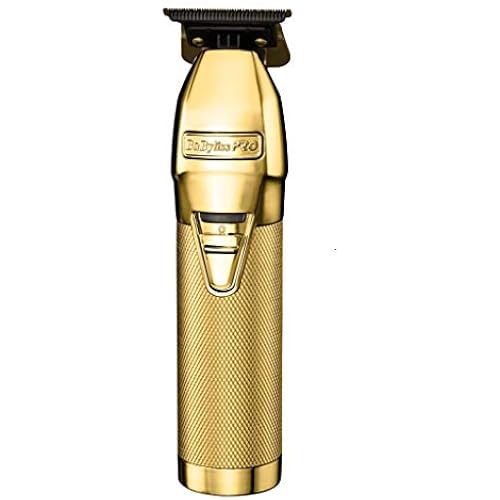BaBylissPRO Barberology Hair Trimmer For Men FX787G GOLDFX Professional Outlining Trimmer & Electric Razor