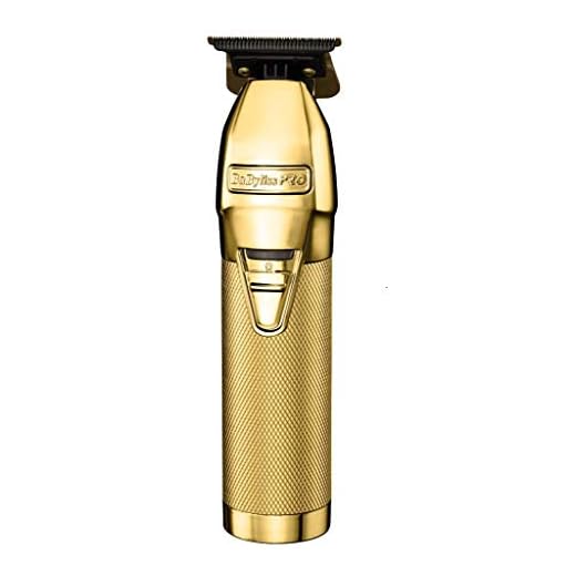 BaBylissPRO Barberology MetalFX Series - Outlining Trimmer, Gold