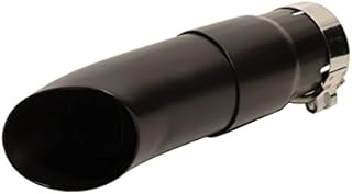 Radiant Cycles Shorty GP Exhaust Motorcycle Slipon Short Muffler Pipe for 2013-2019 Honda CBR500R CBR 500 R BLACK with Removable Baffle DB Killer Silencer