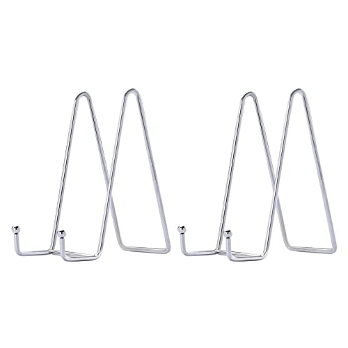 Support assiette LIONWELI argenté stable pour valoriser vos cadres