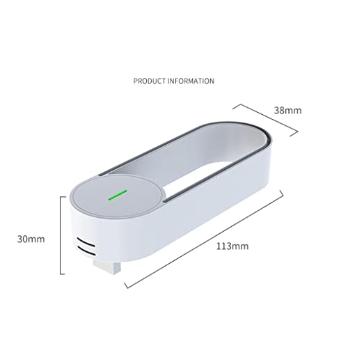 Image of Portable Air Purifier Home Office Travel Air Cleaner Restroom Bedroom Fresh White