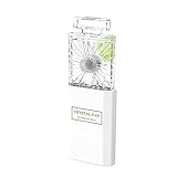 clip fancy Diseño de moda: esta elegante botella de perfume inspira a los fanáticos personales y proporciona un aspecto único. Nuestro Mini Fan adopta una tecnología especial de tratamiento de superficies para mejorar la sensación. Los diferentes colores cumplen con sus requisitos de aderezo y le traen un estilo cómodo.
