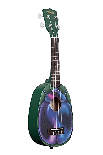 Kala KA-NV-BTLE – Ukulélé Soprano Novelty, Beetle - Les Beatles, Paul McCartney, John Lennon, RIngo Starr, George Harrison Kala KA-NV-BTLE - Ukulélé Soprano Novelty, Beetle