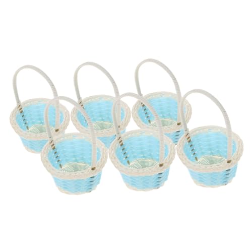 Mini panier plastique PP pour décoration table de baby shower