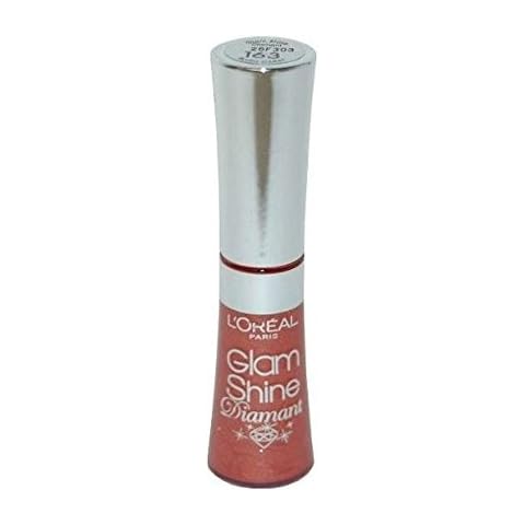 L'Oreal Glam Shine Diamant Lip Gloss in Blush Carat 163 Cover