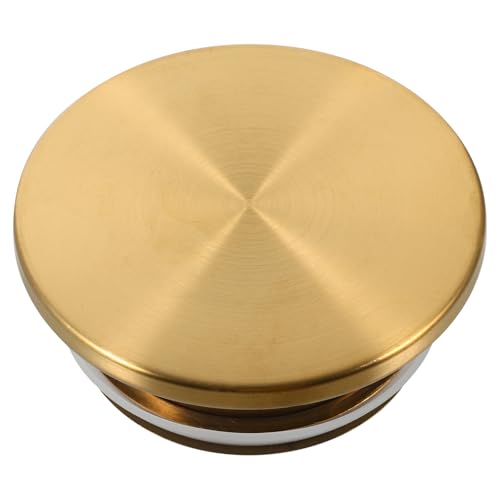 Toyvian Tapa de Acero Inoxidable para Jarra de Agua Fría Práctica y Resistente al Desgaste Tapa Reemplazable para Jarra y Garrafas Compatible y Té