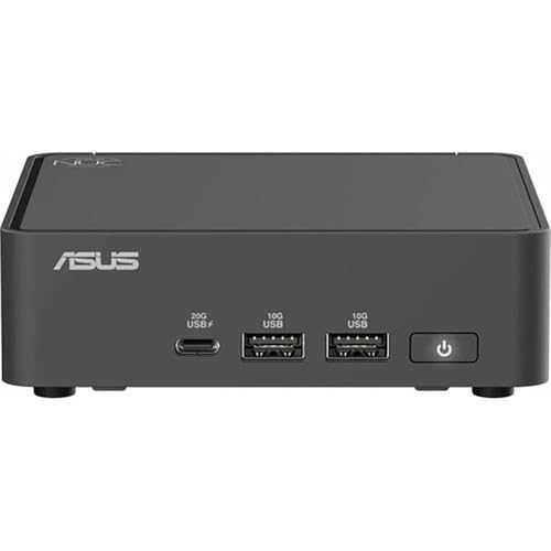 Image of Asus NUC 15 Pro RNUC15CRKU7089CU Desktop Computer - Intel Core Ultra 7 255H - 32 GB - 1 TB PCI Express NVMe SSD - Mini PC - Black