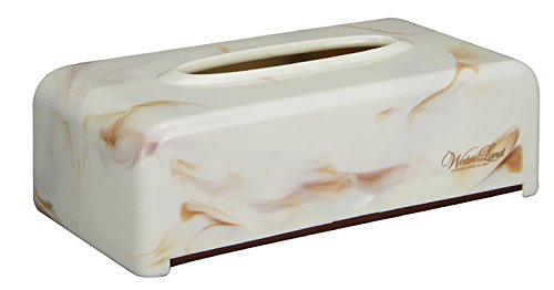 シンカテック ティッシュケース M Water Land ブラウン