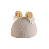 Style On Slopes Ski & Snowboard Helmet Cover – Knitted Beanie Style, Weather-Resistant, One Size Fits All (00 Ramby Ram)