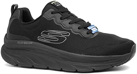 Skechers Men's D'LUX Walker Scrambler Sneaker, Black Mesh Synthetic Trim, 9.5 | Image 7
