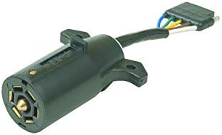 7-Way Rv To 5-Way Flat Adapter PN 12-718EP(Pack of 1)