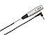 Hosa XVM-305F Camcorder Microphone Cable, XLR3F to Right-angle 3.5 mm TS, 5 Feet
