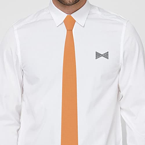 Image of Men's Oxford Matt Neckties Solid Color for Adults Tuxedo Classic Design, by Bow Tie Hosue