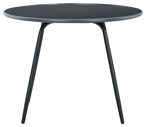 Signature Design By Ashley Outdoor Palm Bliss Round Patio Dining Table, Gray #TOP4