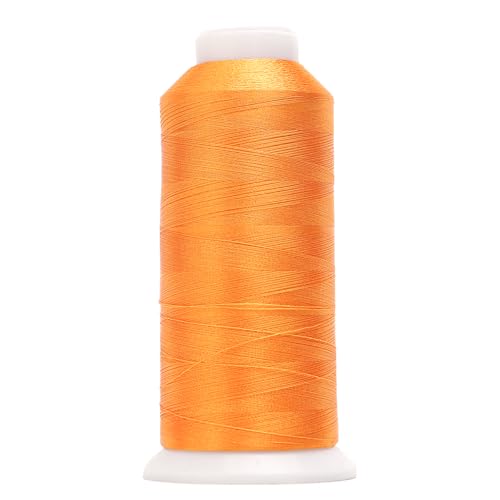 Image of High Tenacity Polyester Embroidery Machine Thread 40WT(120D /2) 4000M Per Spool for Commercial and Domestic Embroidery Machine (Copper-1763)