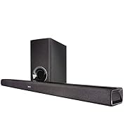 Denon DHT-S316 2.1 Flache TV Soundbar mit kabellosem Subwoofer, Bluetooth, HDMI ARC, Dolby Digital, DTS, optischer Eingang – Ansicht 1