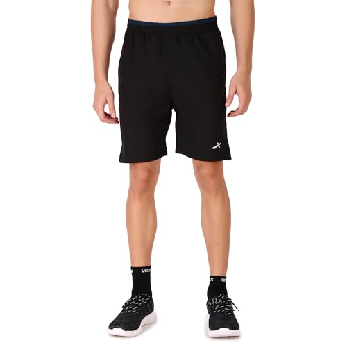 Image of VECTOR X Polyester Solid Sports Men Shorts for Running, Training, Fitness or Casual Use