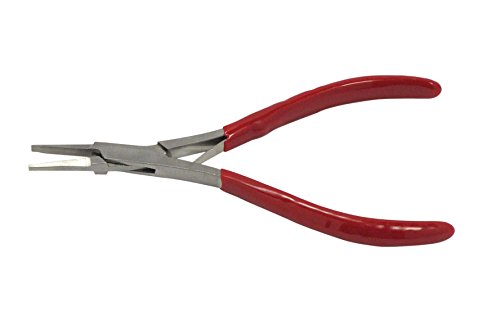 Pince à bec plat fin 12,7 cm SE 714F pour l'électronique de précision - 2