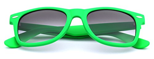 Colorful Retro Fashion Sunglasses - Smooth Matte Finish Frame2