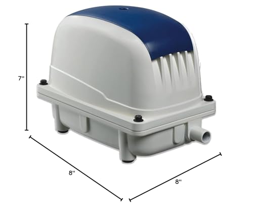 Bomba de aire subsuperficial 3.0 CFM para estanques 10000 gal miniatura 6